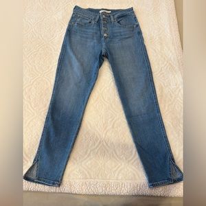 Levi’s 721 High Rise Skinny Ankle 30